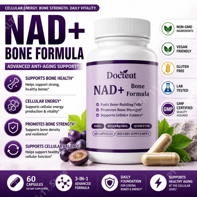 Wellness Quercetin - Docteat NAD+ Kapsułki z Resveratrolu i