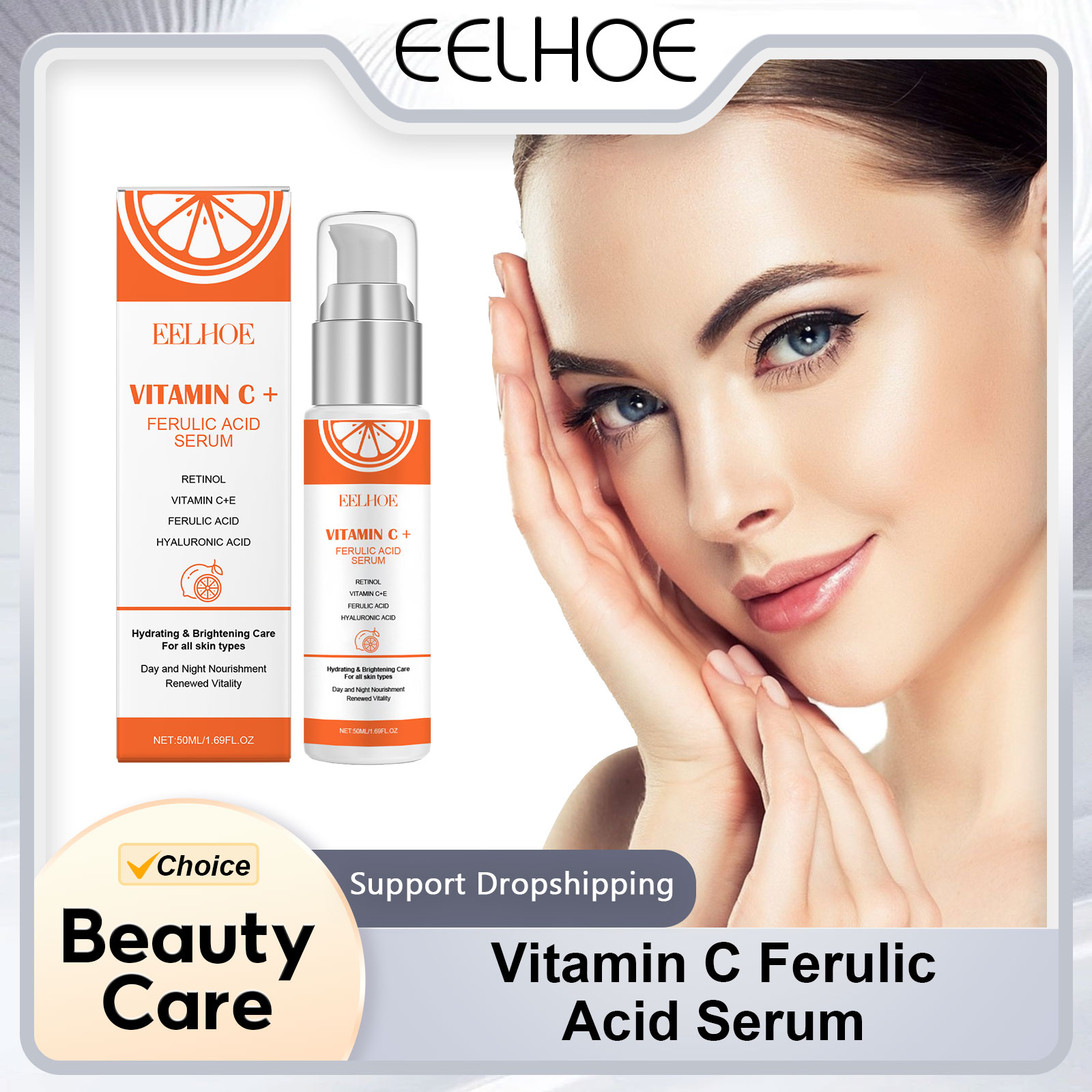 The Ordinary Serum Hyaluronic Acid - EELHOE Vitamin C E Serum z
