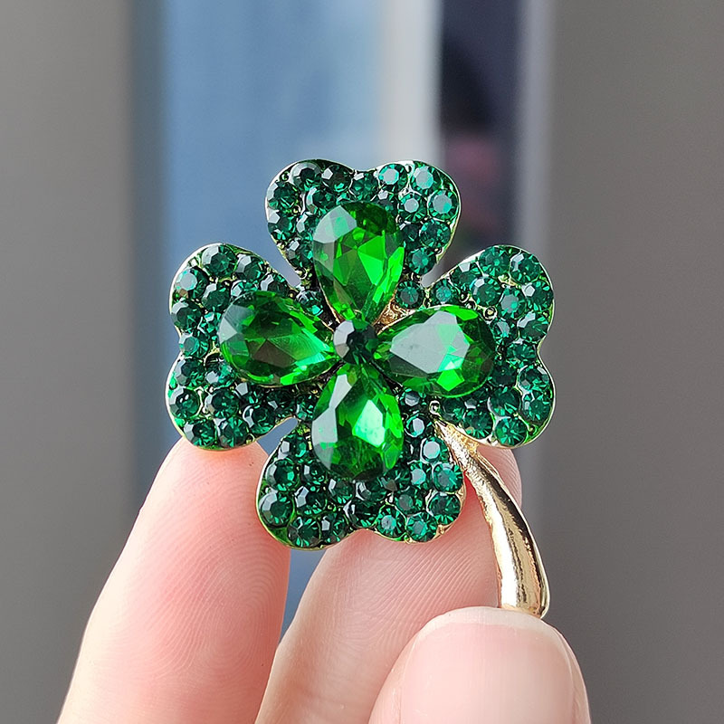 Nowy minimalistyczny broszki z – Red Clover Flower recenzja i cena