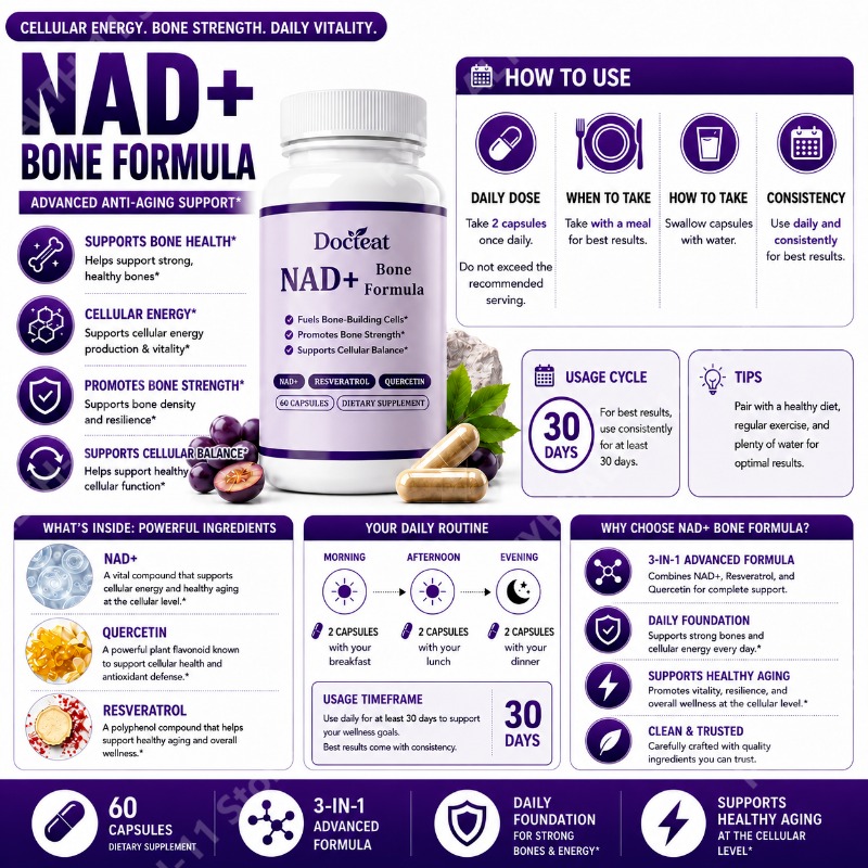 Docteat NAD+ Kapsułki z Resver – Wellness Quercetin recenzja i cena