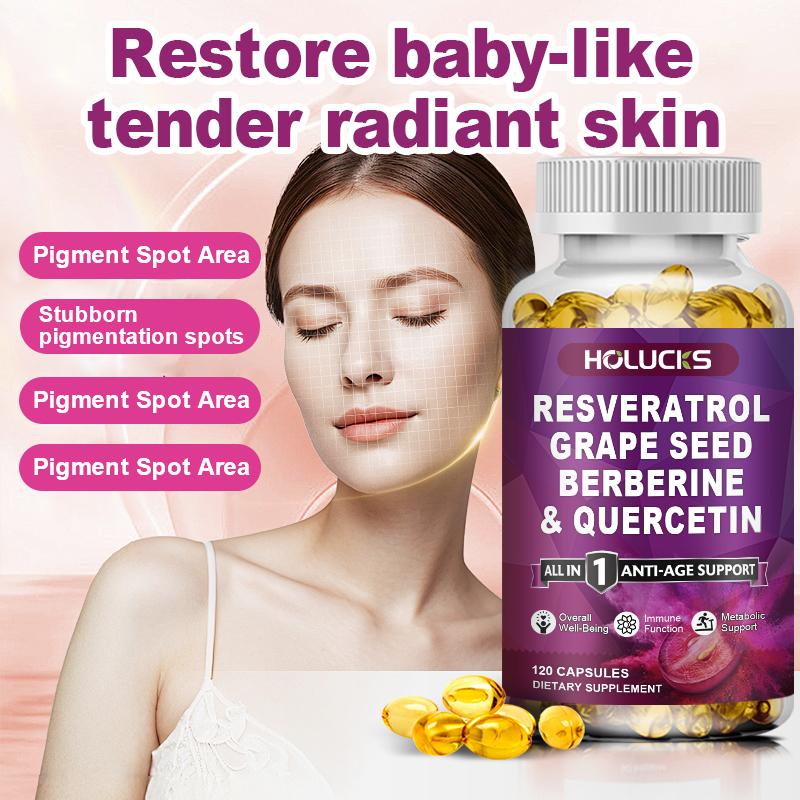 HOLUCKS Resveratrol Supplement – Wellness Quercetin recenzja i cena